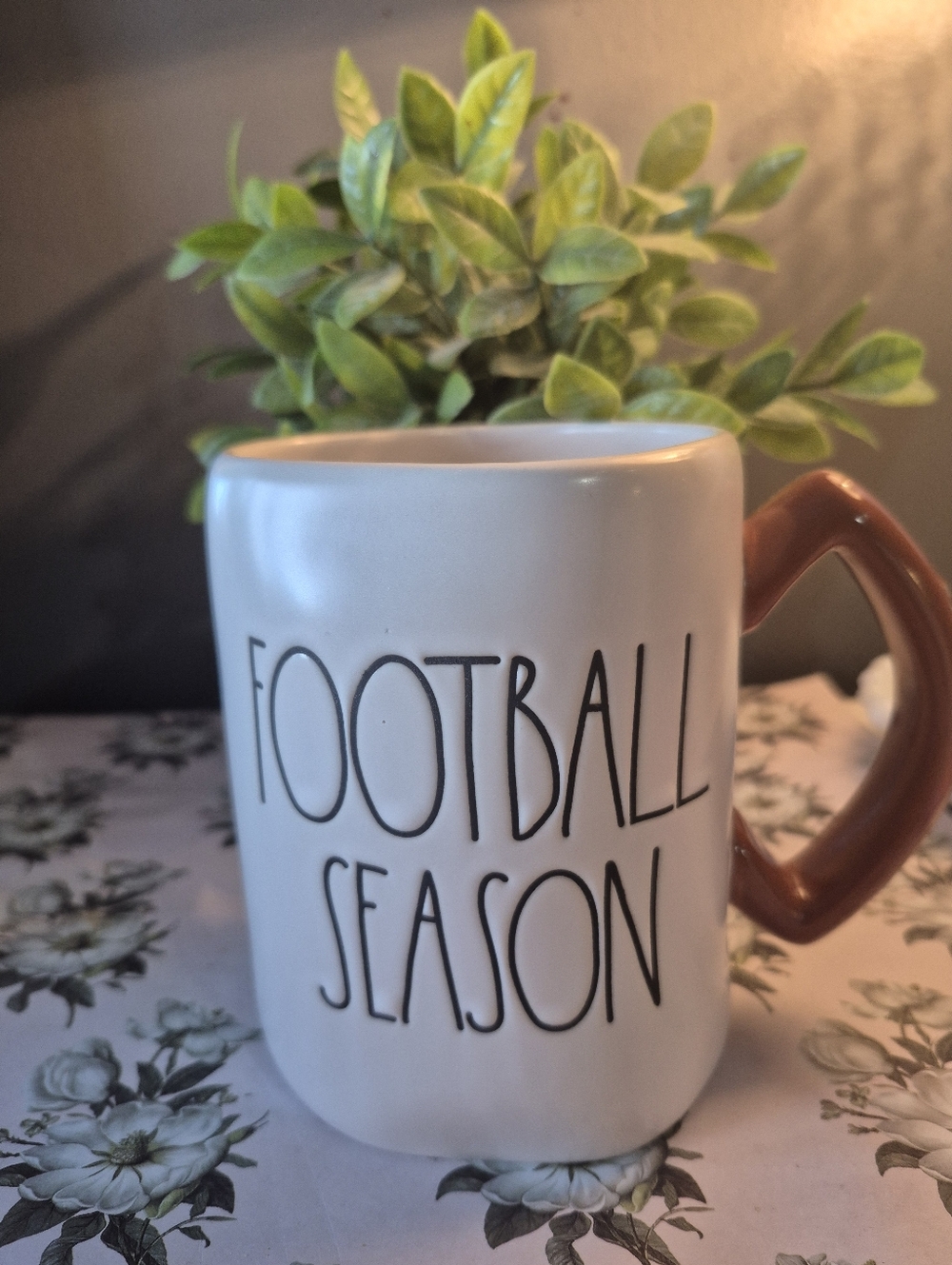 Rae Dunn Artisan Collection Football Season Mug